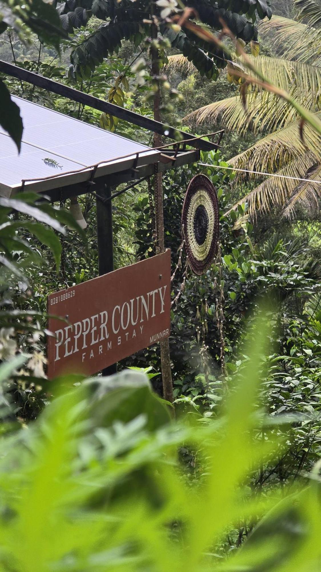 Pepper County Farm Stay Munnar Eksteriør billede